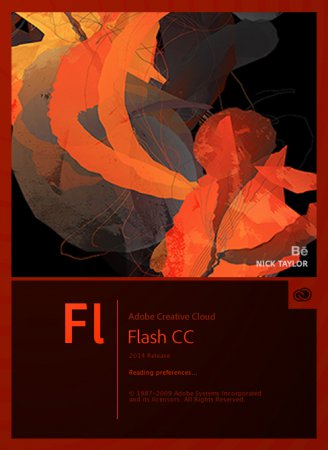 Ключ Adobe Flash CC 2014